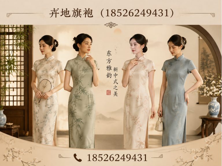 河东区天津旗袍定制展示图