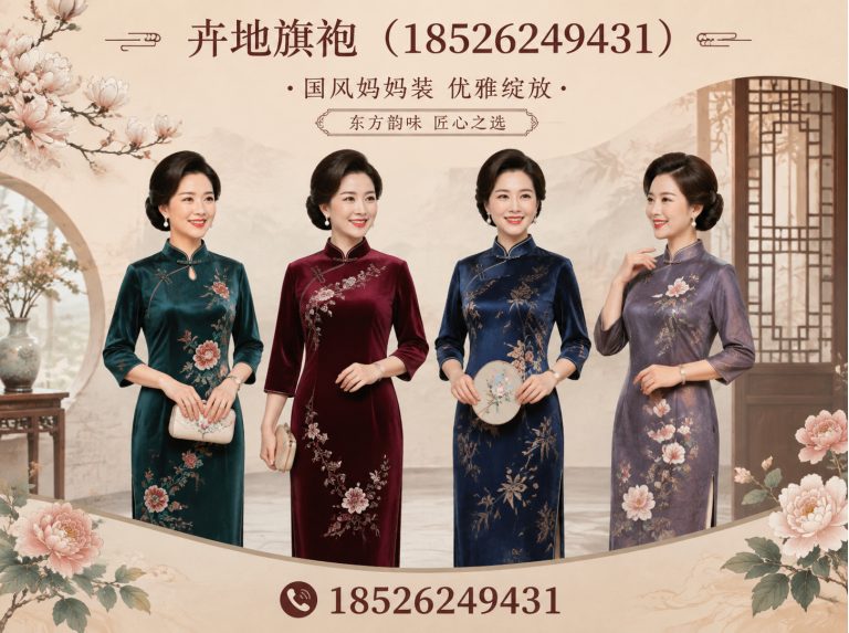 河东区津派旗袍展示图